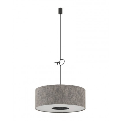 Підвісний світильник, люстра Nowodvorski 11674 Lago M E27 1x25W IP20 сірий